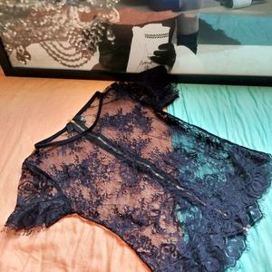 Sheer Lace Top